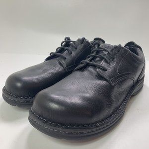 Carolina Steel Toe Slip Resistant Athletic Black Leather Oxford Work  Shoes 11